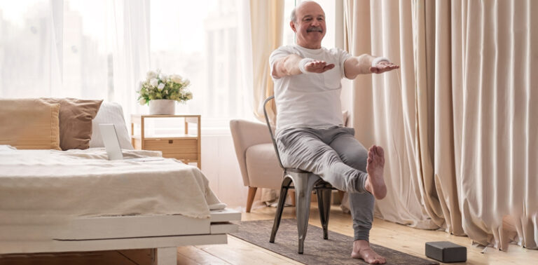 Chair Yoga For Seniors To Improve Health And Reduce Pain