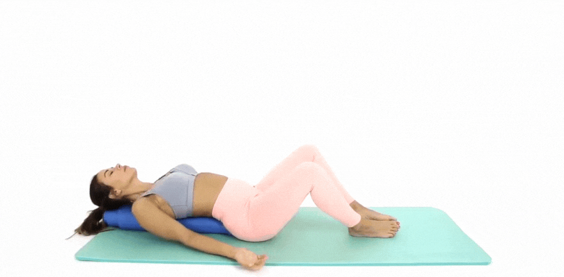 Reclined Bound Angle Pose