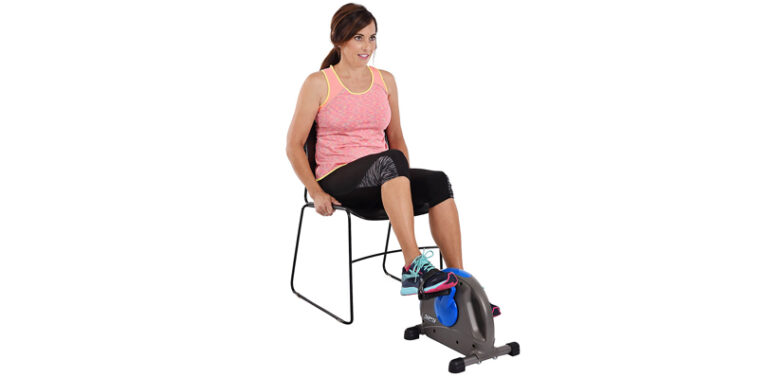 Mini Exercise Bike, himaly Under Desk Bike Pedal Exerciser